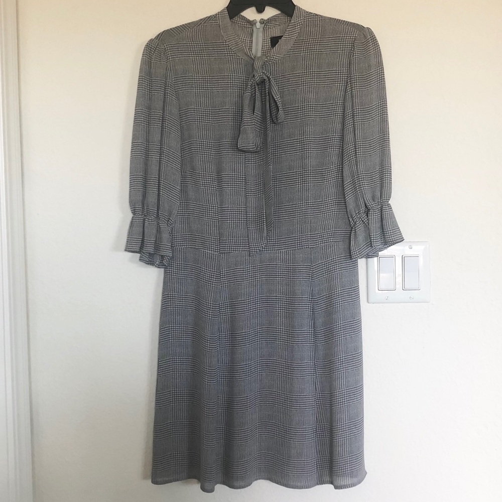 Reformation Cassie Tie Neck Minidress - Picture 3 of 8